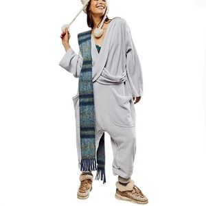 Free People Day Off Fleece Romper